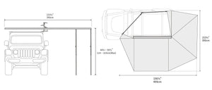 iKamper Exo Shell 270 Awning - Base Camp Australia