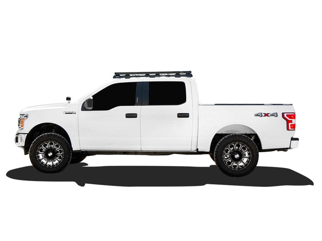 Ford F150 Crew Cab (2009-Current) Slimline II Roof Rack Kit / Low Profile - by Front Runner - Base Camp Australia